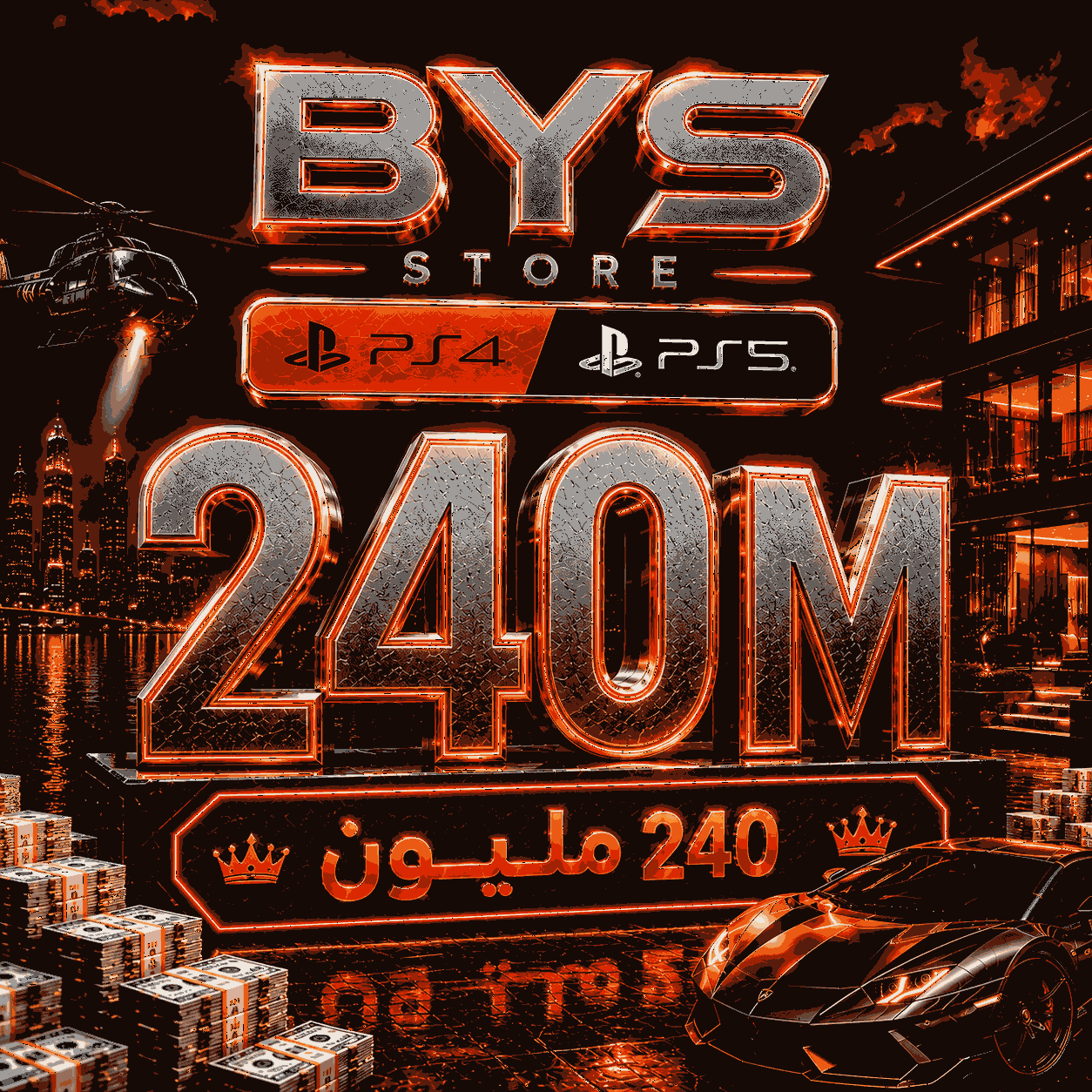 240 مليون كاش